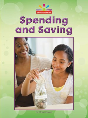 cover image of Spending and Saving